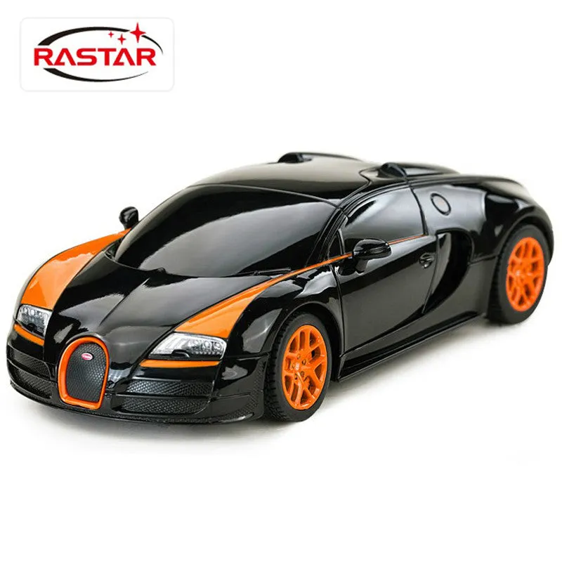 4CH 1:24 Mini Radio Controlled Cars Machines On The Remote Control Bugatti Grand Sport Vitesse Without Original Box 47009