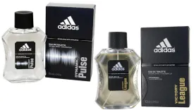 Adidas Combo - Dynamic Pulse and Victory League EDT Perfume Men (100 ml x 2)