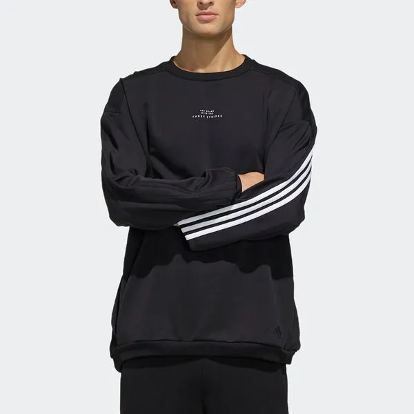 adidas Running Sports Shirt SweaterMen Black, black