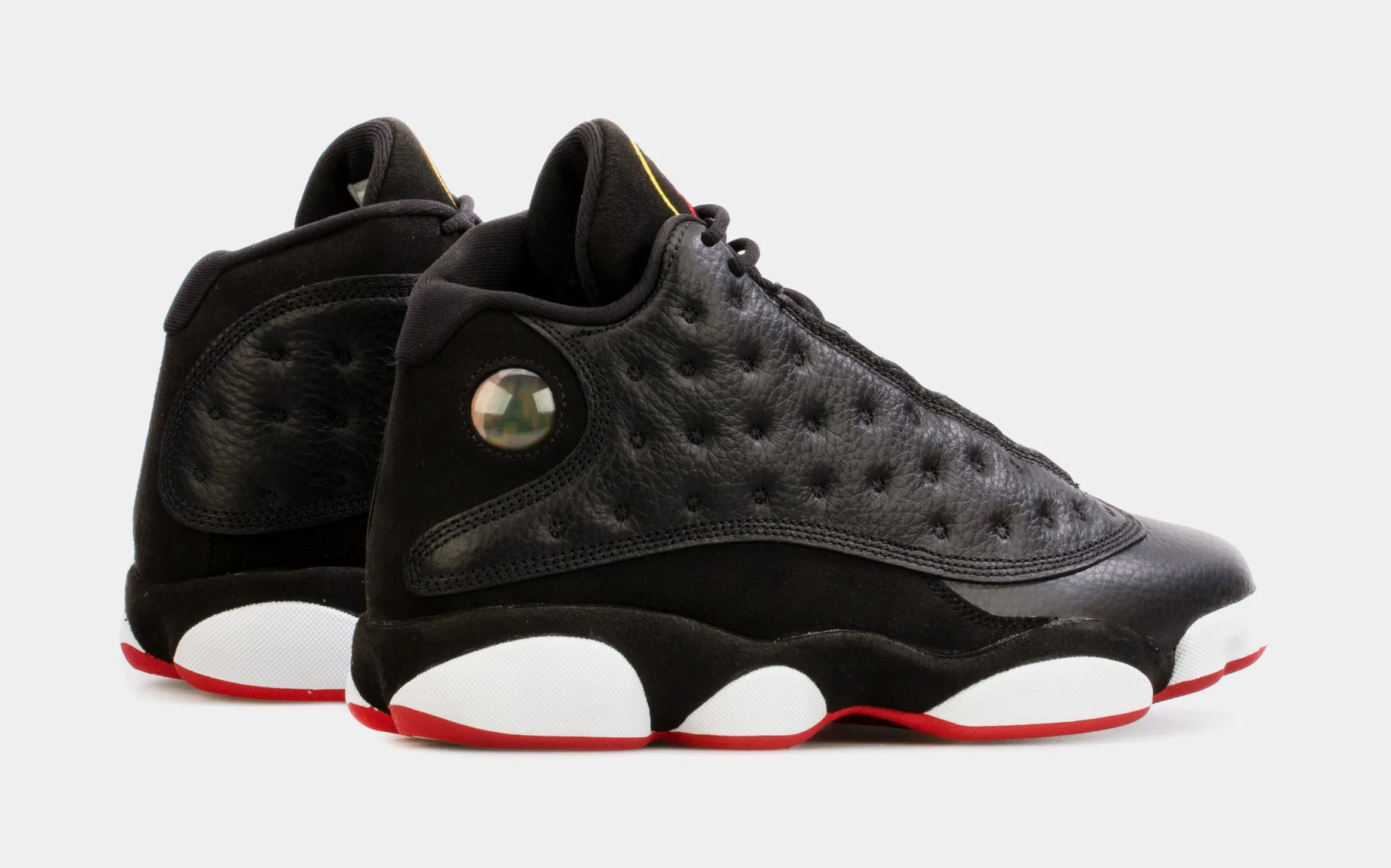 Air Jordan 13 Retro Playoffs Mens Lifestyle Shoes (Black/Red) Free Shipping