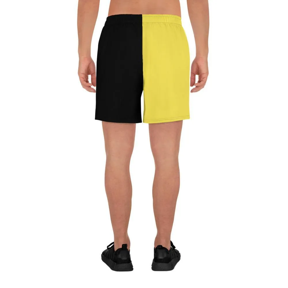 Ancap Yellow Anarchy Men's Athletic Shorts