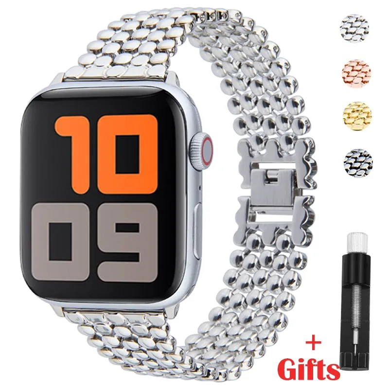 Apple Watch Band Women's Steel Bracelet Strap iWatch