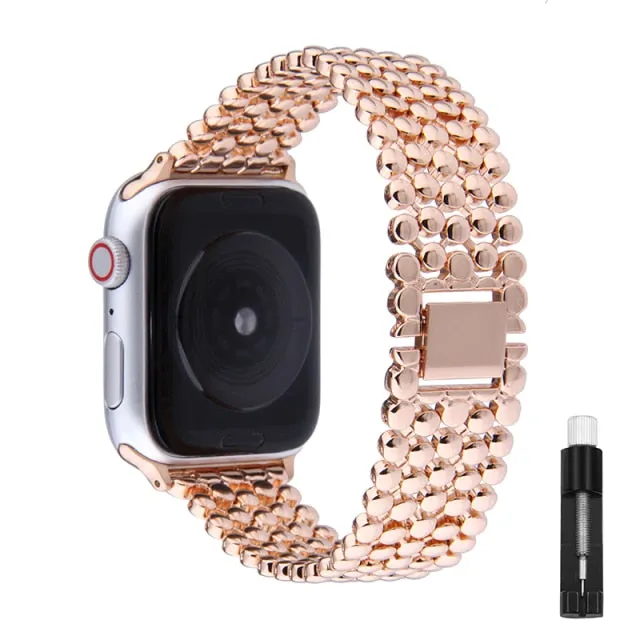 Apple Watch Band Women's Steel Bracelet Strap iWatch