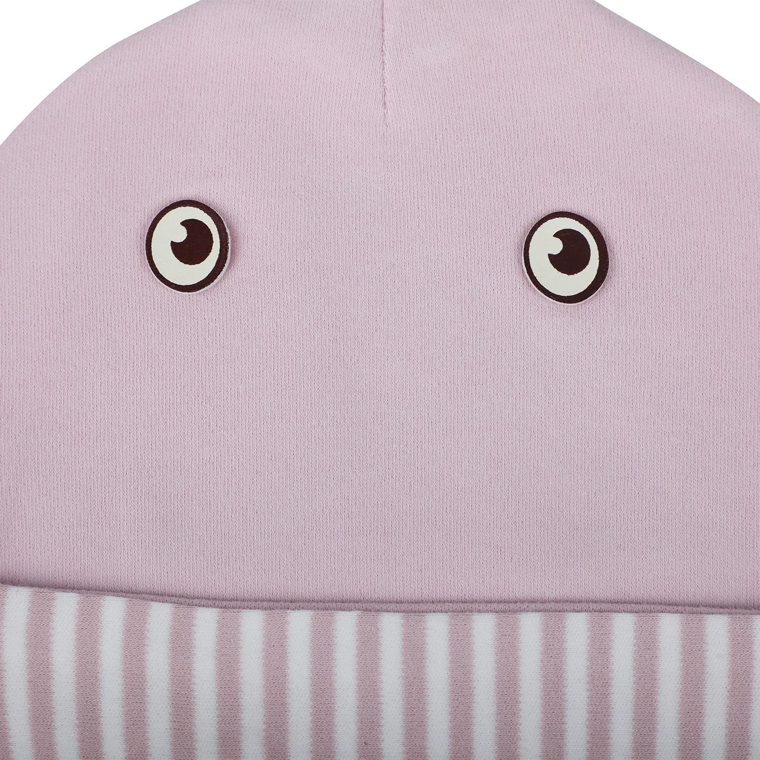 Baby Moo Cartoon Face Cartoon Designs Cap - Pink