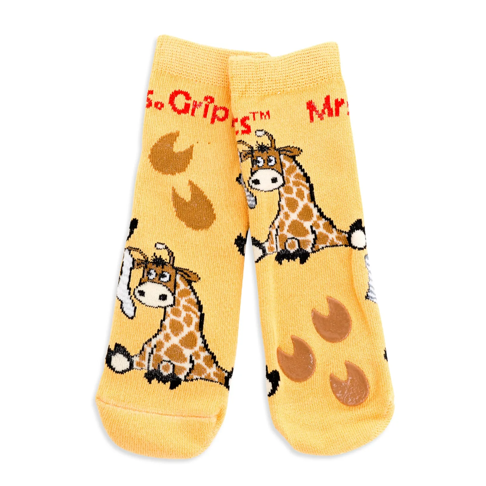 Baby/Kids Bamboo Grip Socks - Giraffe