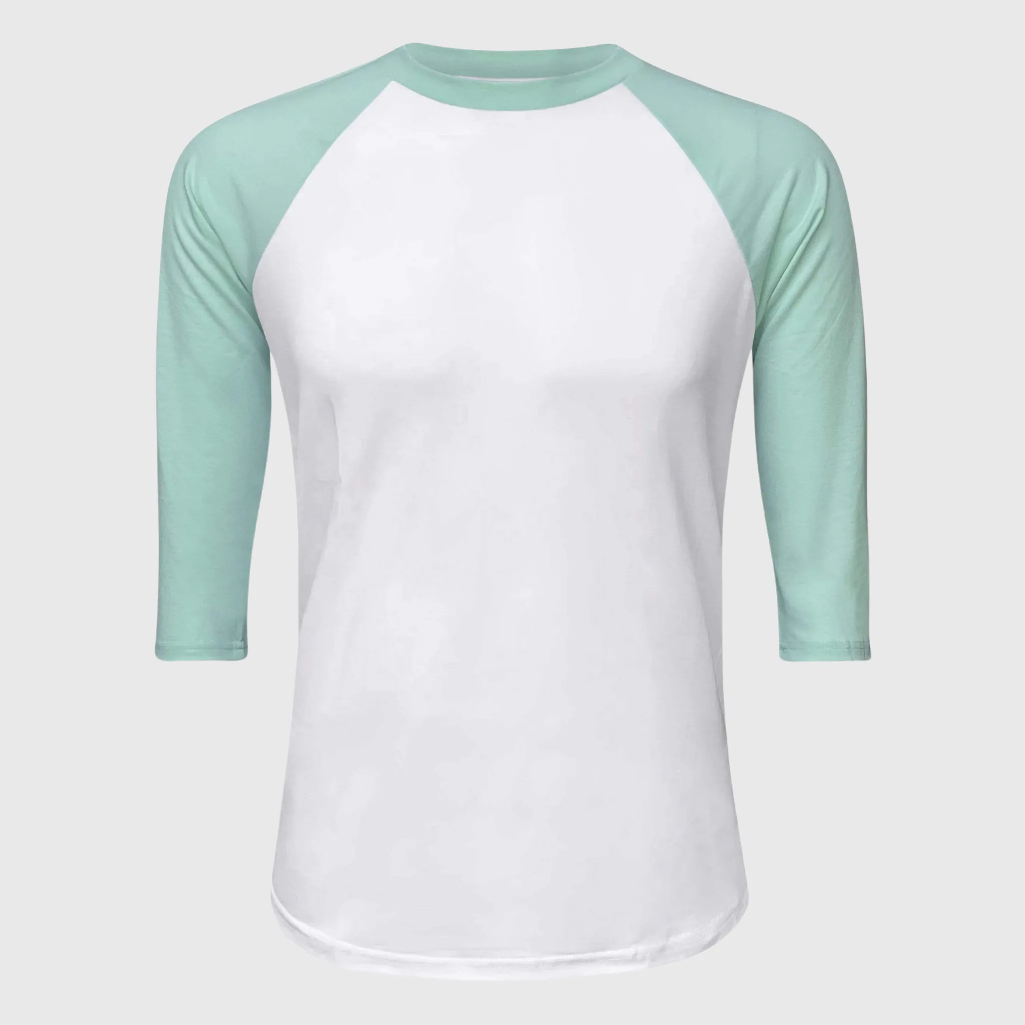 Baseball Polyester Raglan Tee - White Body