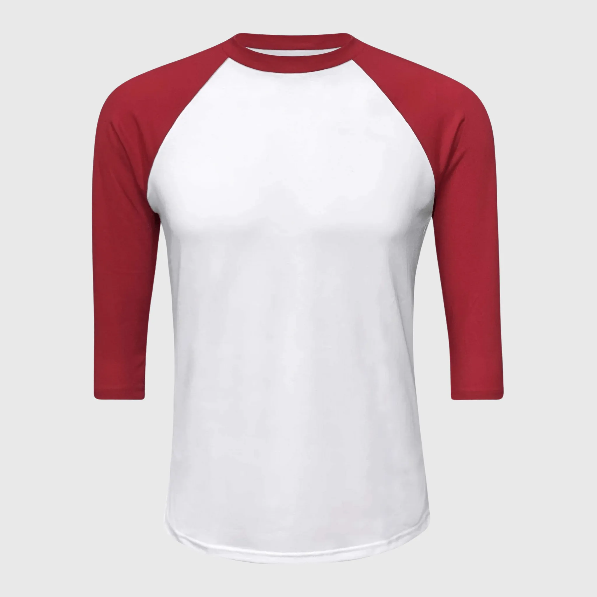 Baseball Polyester Raglan Tee - White Body