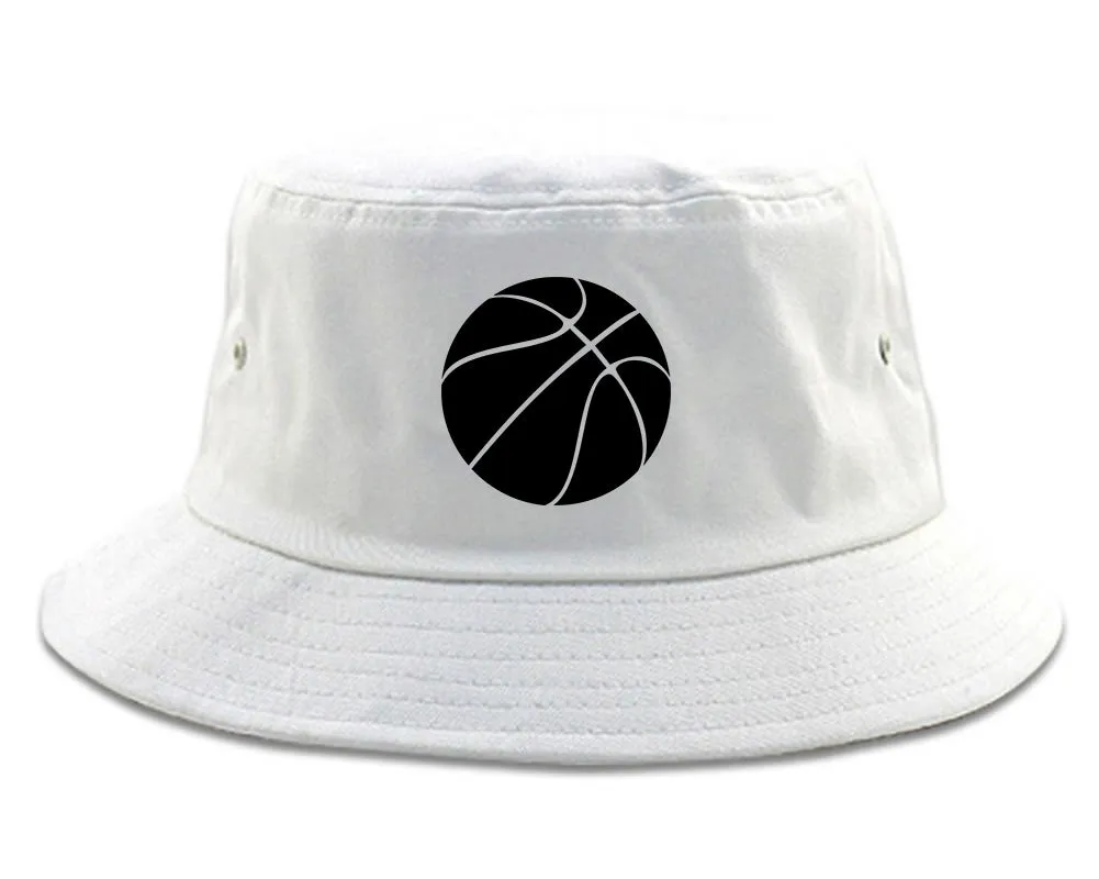 Basketball Logo Chest Mens Bucket Hat