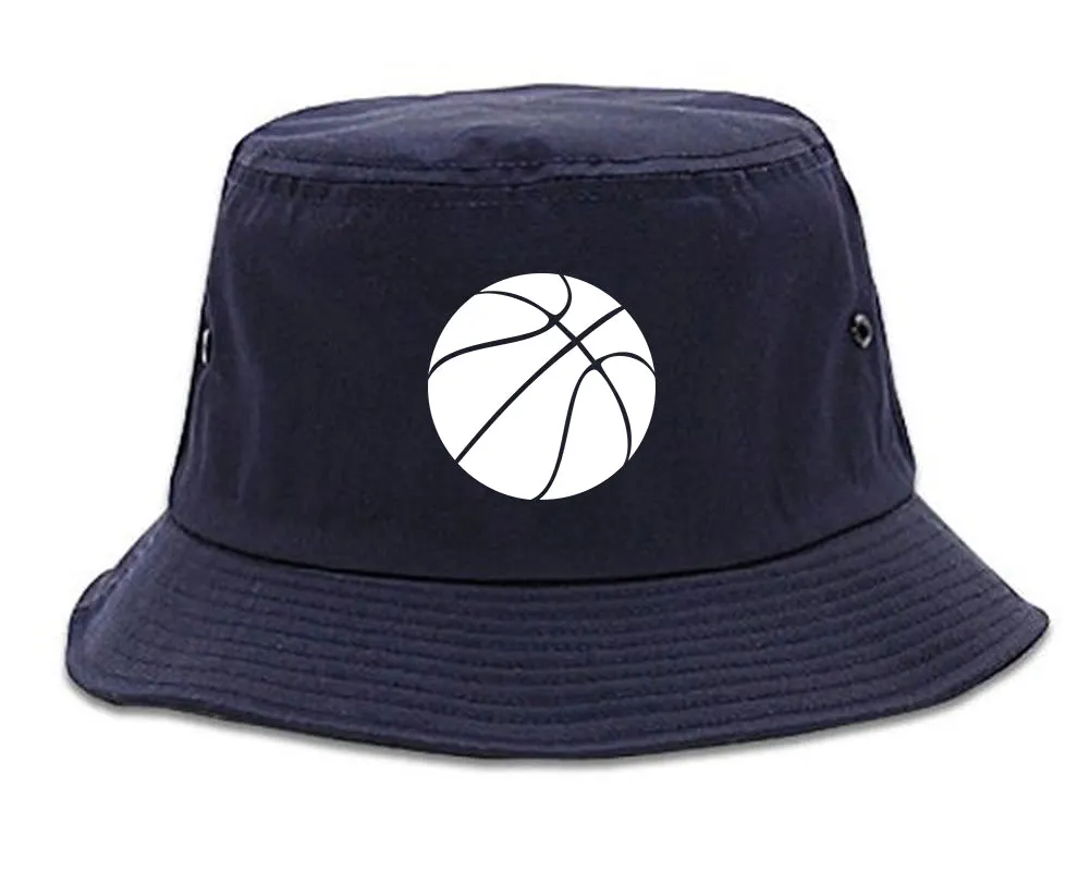 Basketball Logo Chest Mens Bucket Hat