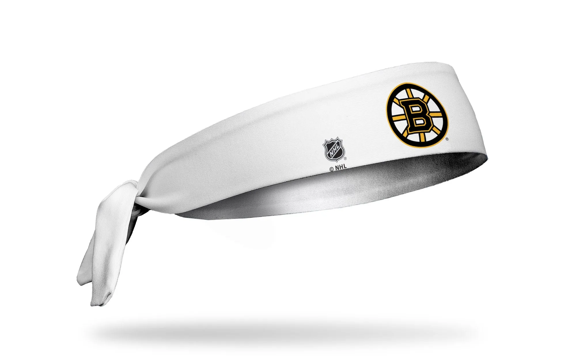 Boston Bruins: Logo White Tie Headband