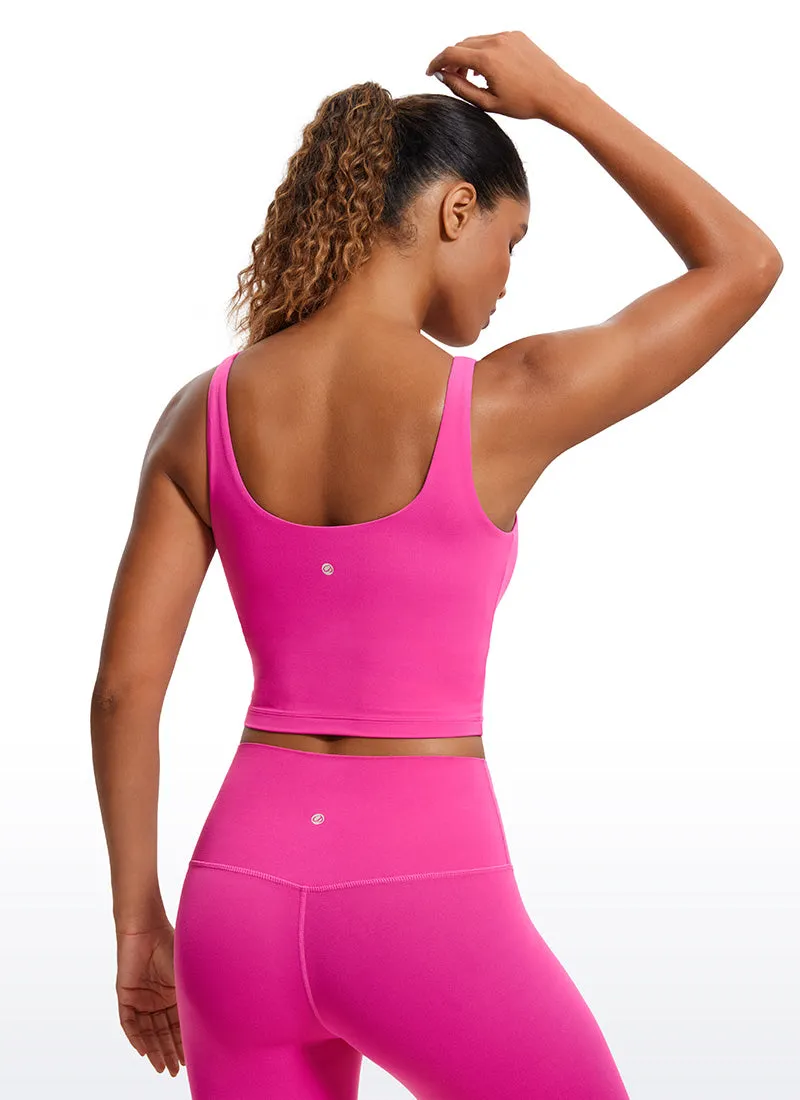 Butterluxe U Back Longline Built-in Bra Tanks