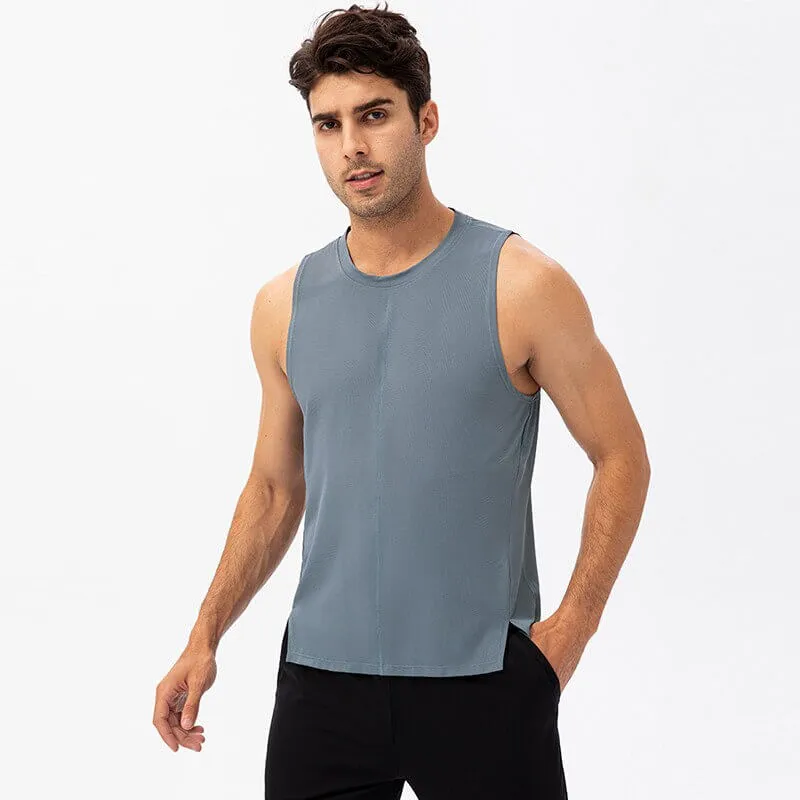 Casual O-Neck Mesh Tank Top / Men's Basketball Tank - SF0604