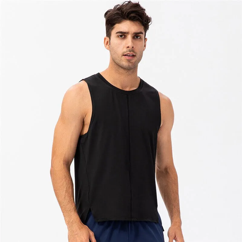 Casual O-Neck Mesh Tank Top / Men's Basketball Tank - SF0604