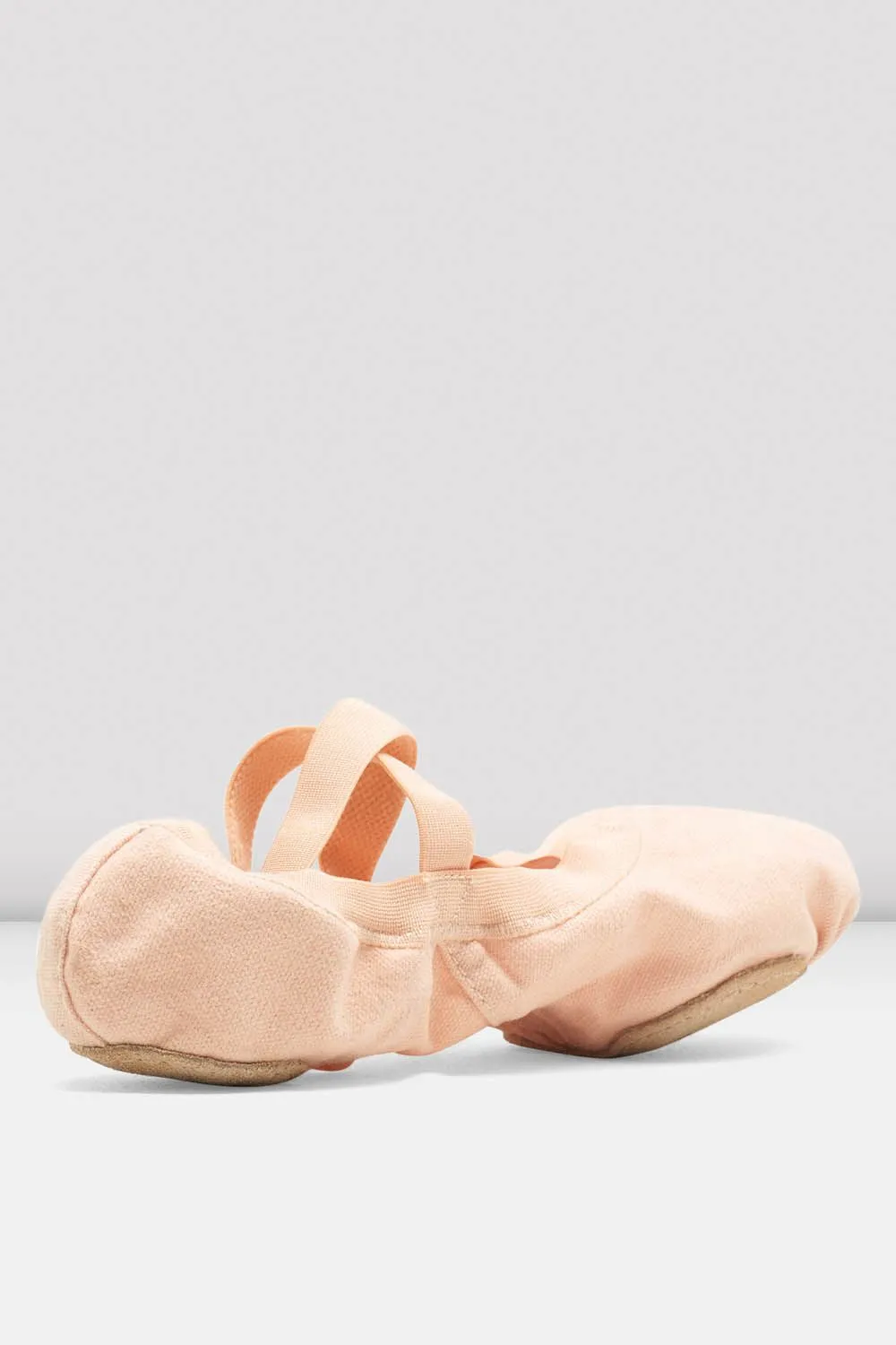 Childrens Pro-Elastic Canvas Ballet Shoes