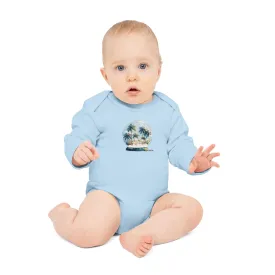 Chungi Snow Globe- Baby LS Organic Bodysuit