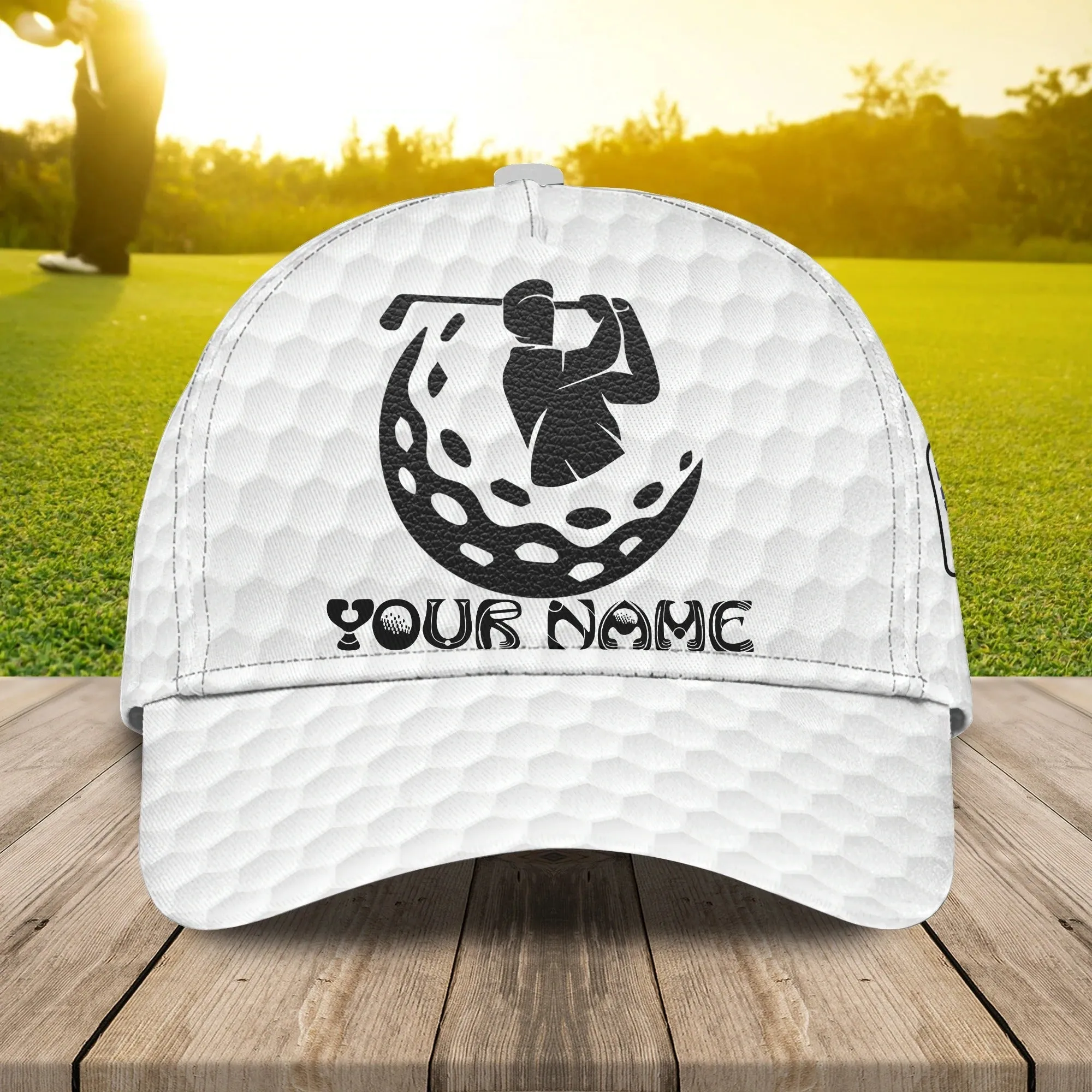 Custom Mens Golf Cap 3D, Full Printed Caps For Golf Mens, Cap For Him, Golf Caps In American Flag