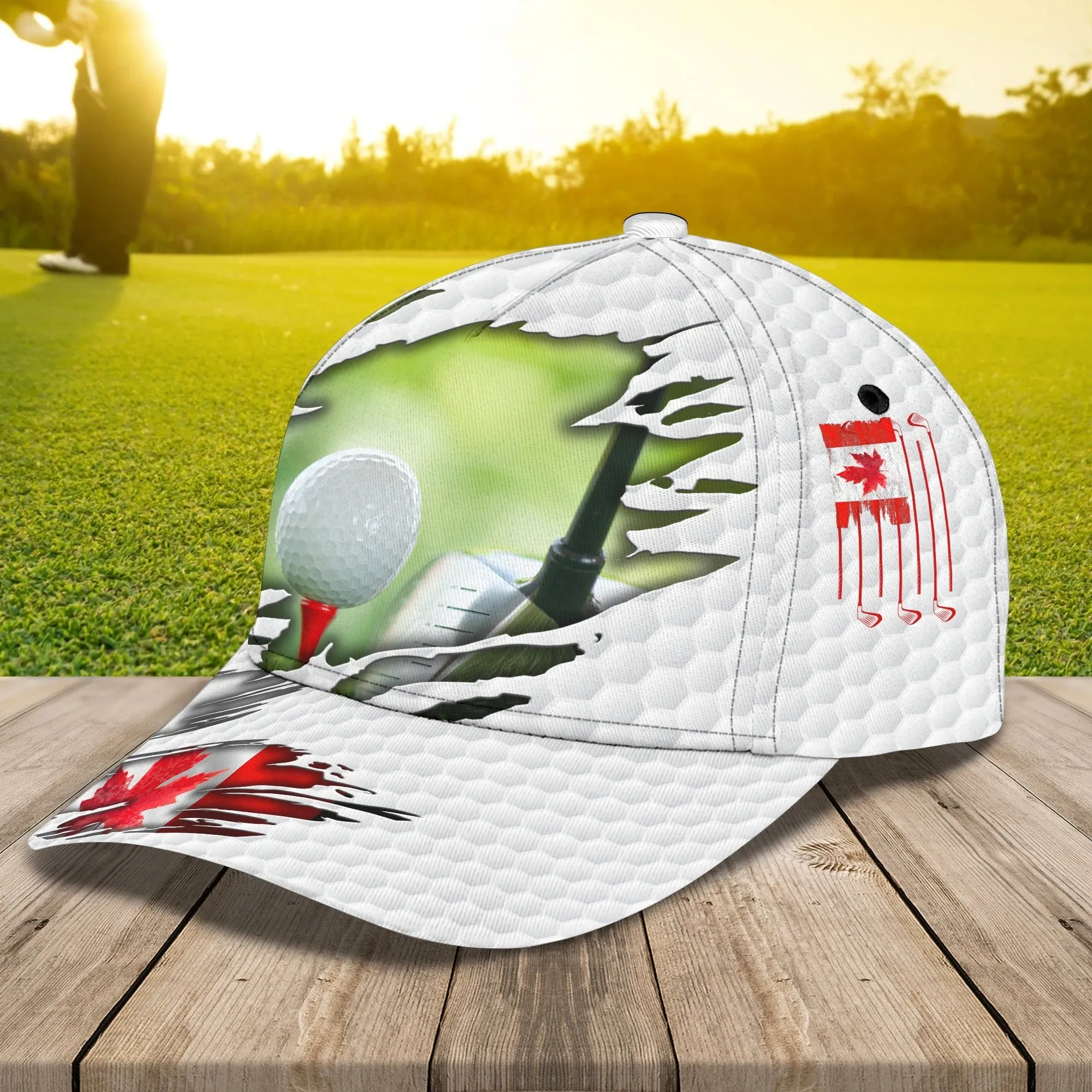 Custom With Name 3D Baseball Cap Hat For Golf Man, Plan For The Day With Golf, Gift A Golf Lover