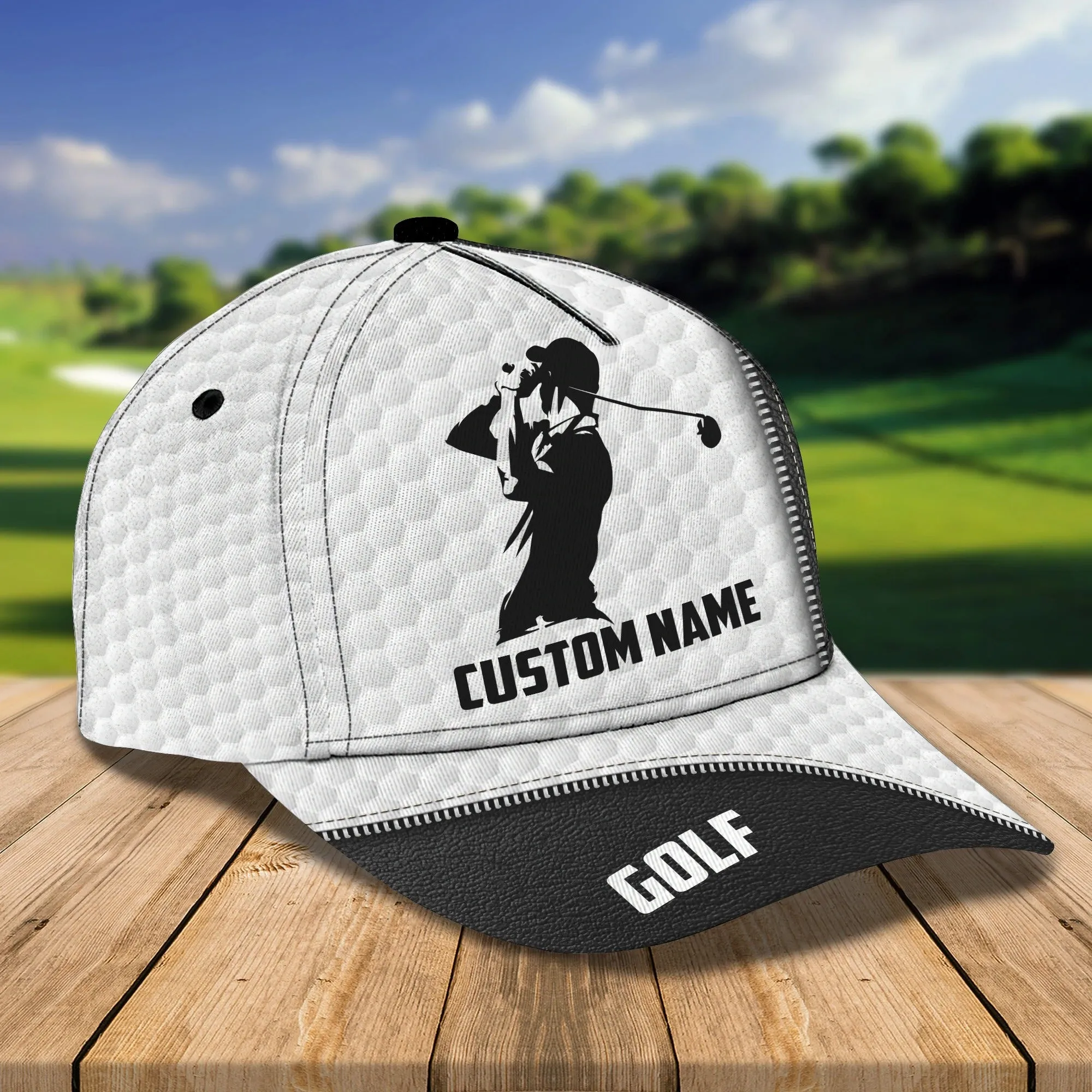 Customized 3D All Over Print Classic Cap For Golf Mens, Dad Golf Cap Hat, Christmas Gift For Golf Lover