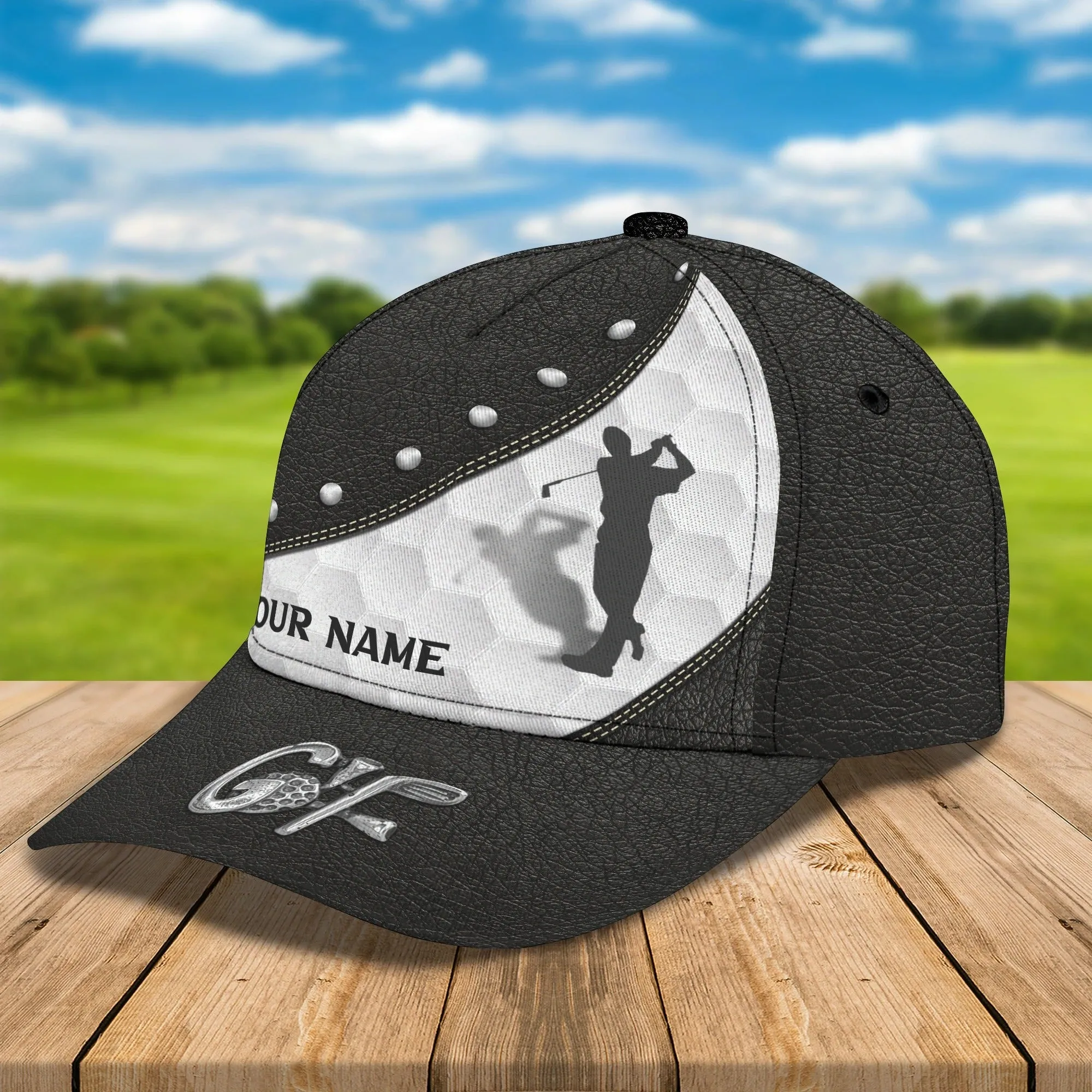 Customized Cap For Golfer, Golf Womans Cap, Classic Cap For Golf Lover, Christmas Golfer Gifts