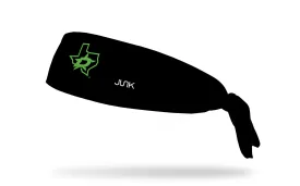 Dallas Stars: State Logo Black Tie Headband