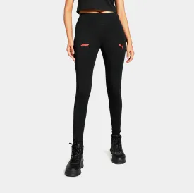 F1 Motorsport Leggings Womens Pants (Black/Red)