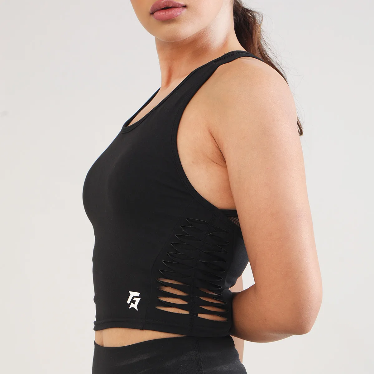 Focus Sports Bra (Black)