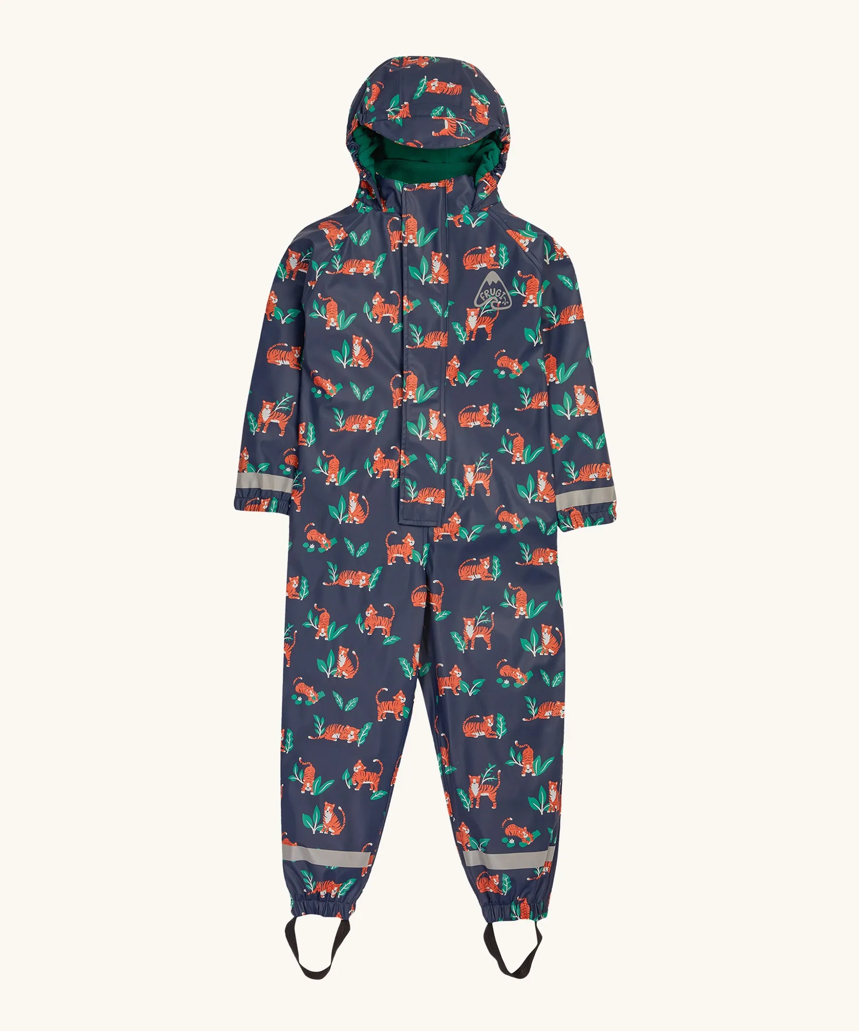 Frugi Puddle Buster All In One - Tiger Time