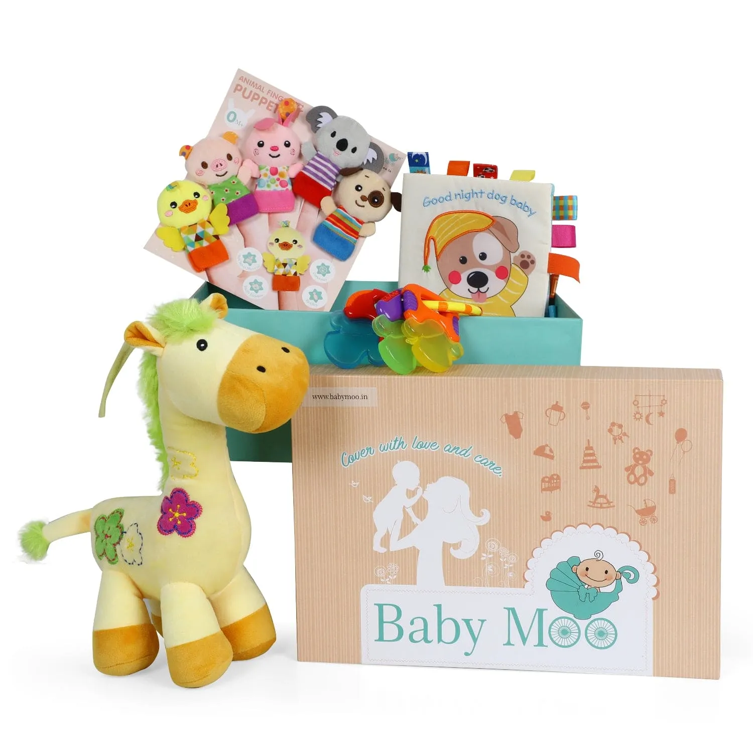 Gifting Play Kit With Activity Toys And Teethers 6M 