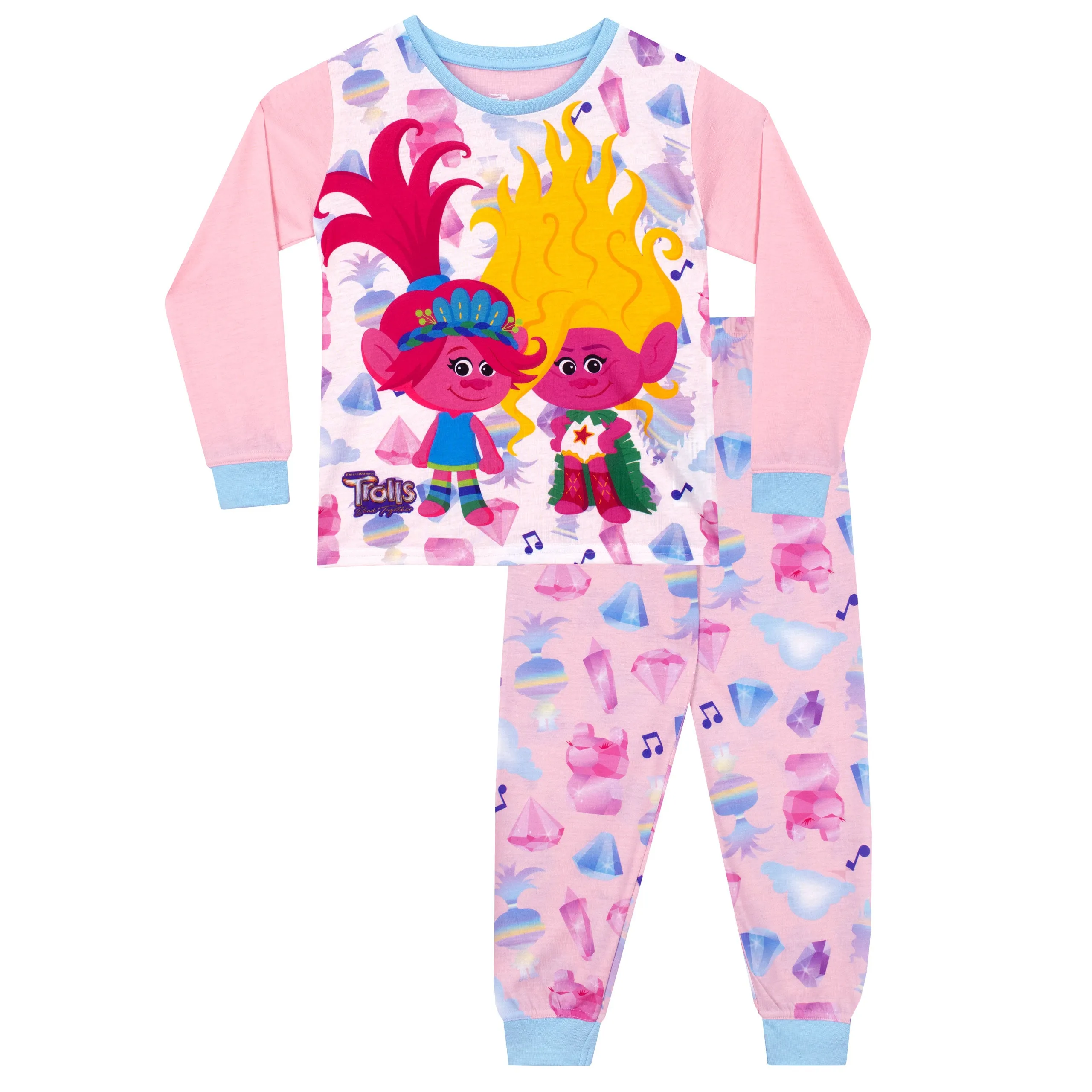 Girls Trolls Pyjama Set