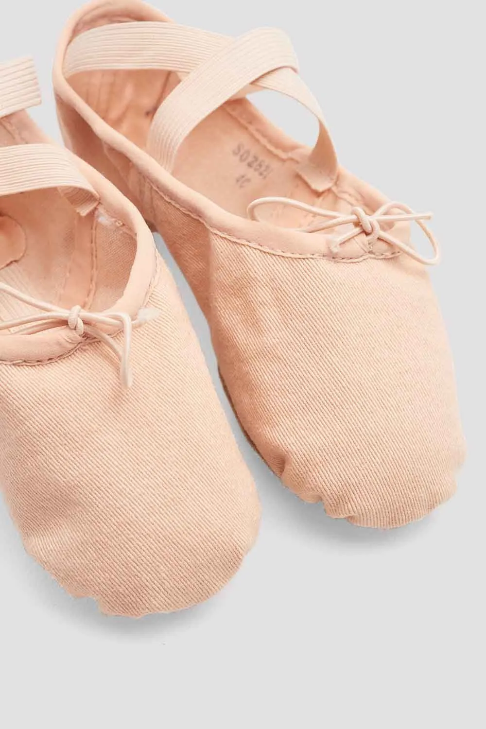 Girls Zenith Stretch Canvas Ballet Shoes