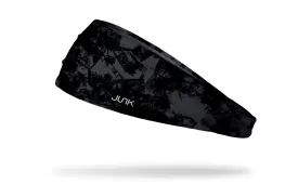 Gridiron Black Gray Headband