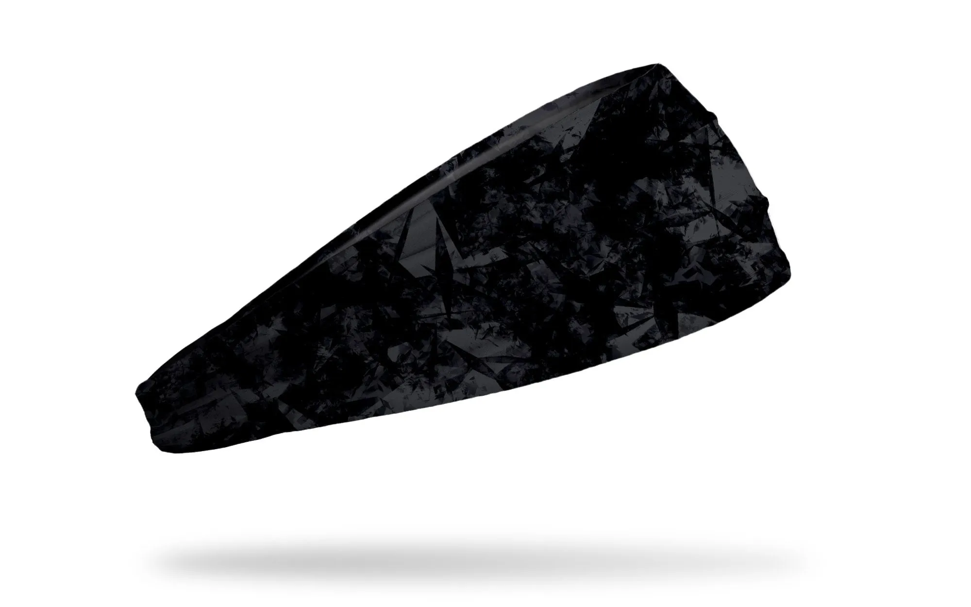 Gridiron Black Gray Headband