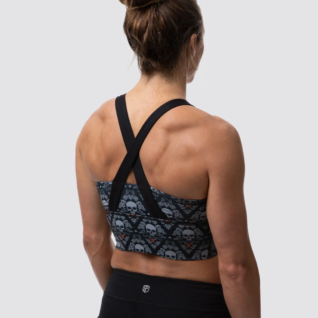 Intensity Sports Bra (Gothic Graveyard)