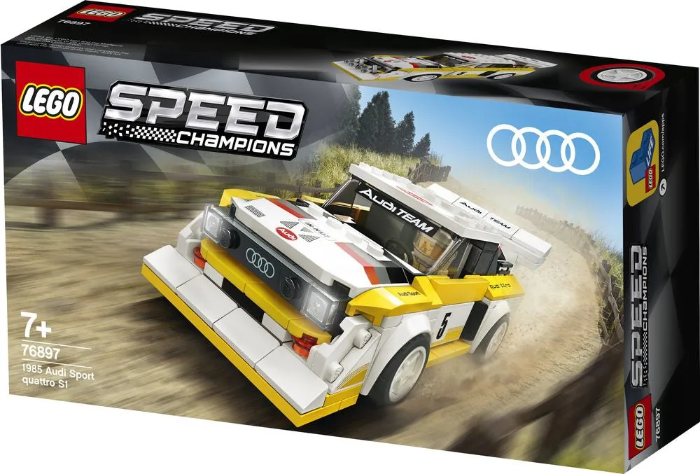 LEGO 76897 Speed Champions 1985 Audi Sport Quattro S1