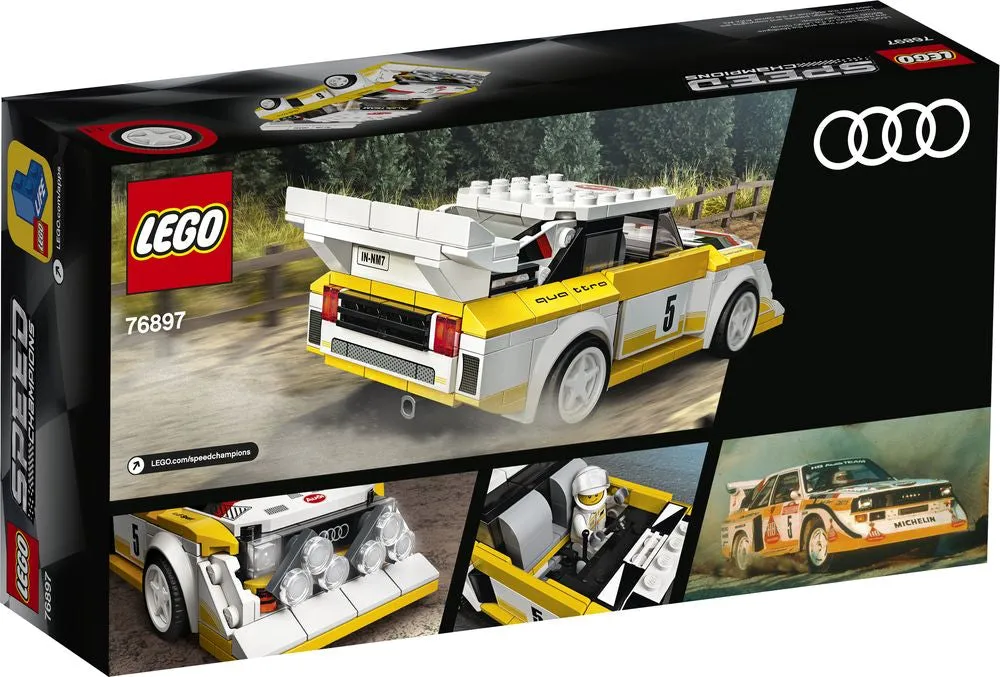 LEGO 76897 Speed Champions 1985 Audi Sport Quattro S1