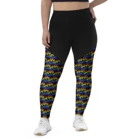 LGBTQ  Libertarian Porcupine Sports Leggings