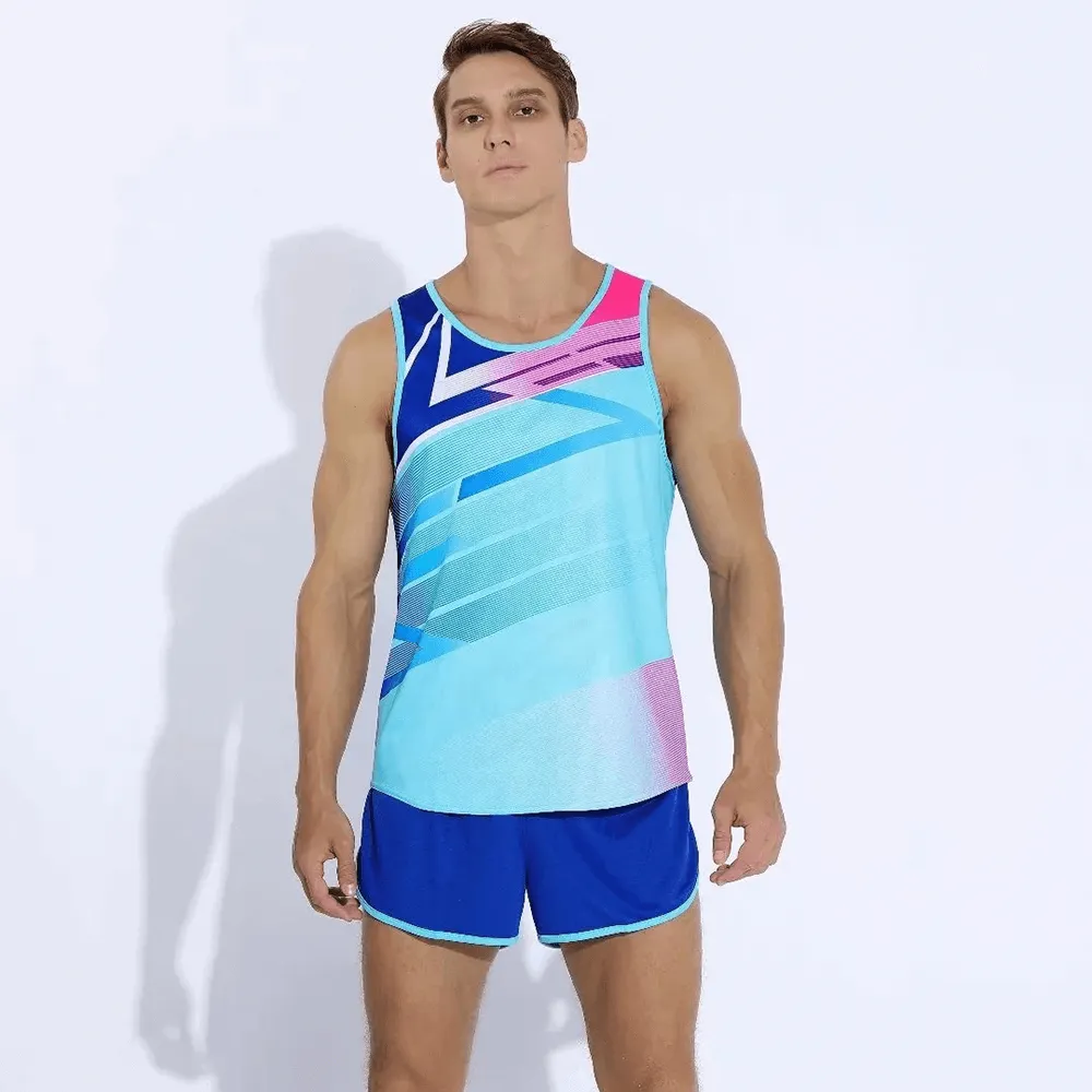 Men’s Athletic Tank Top and Shorts Set - SF2053