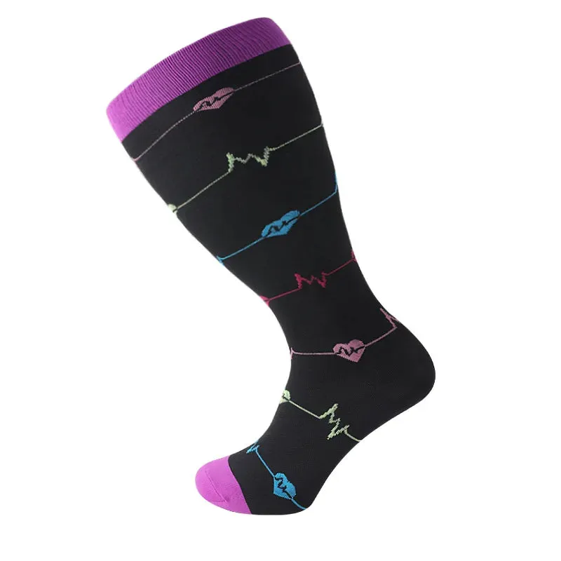 Men/Women Plus size Extra Large Compression Socks