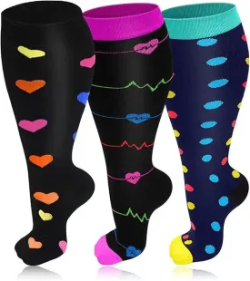 Men/Women Plus size Extra Large Compression Socks