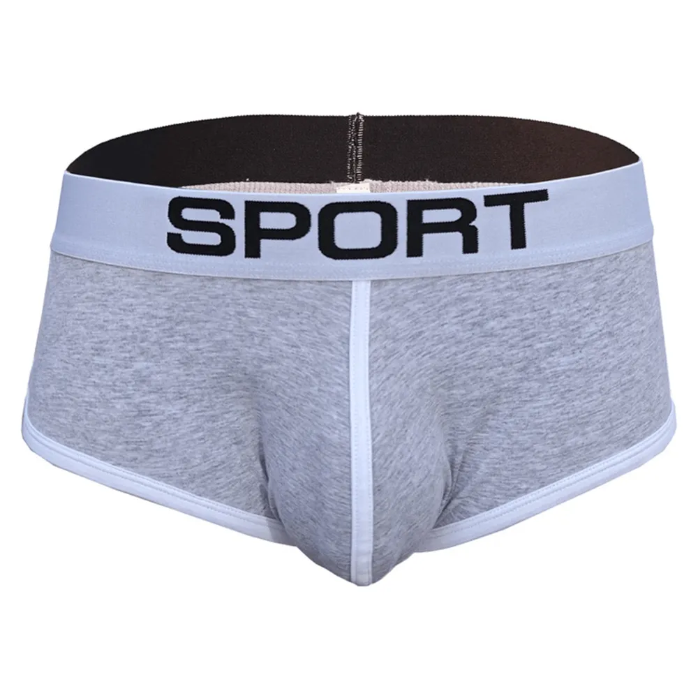 Mid-Rise Sports Cotton Boxer Shorts for Men - SF2190