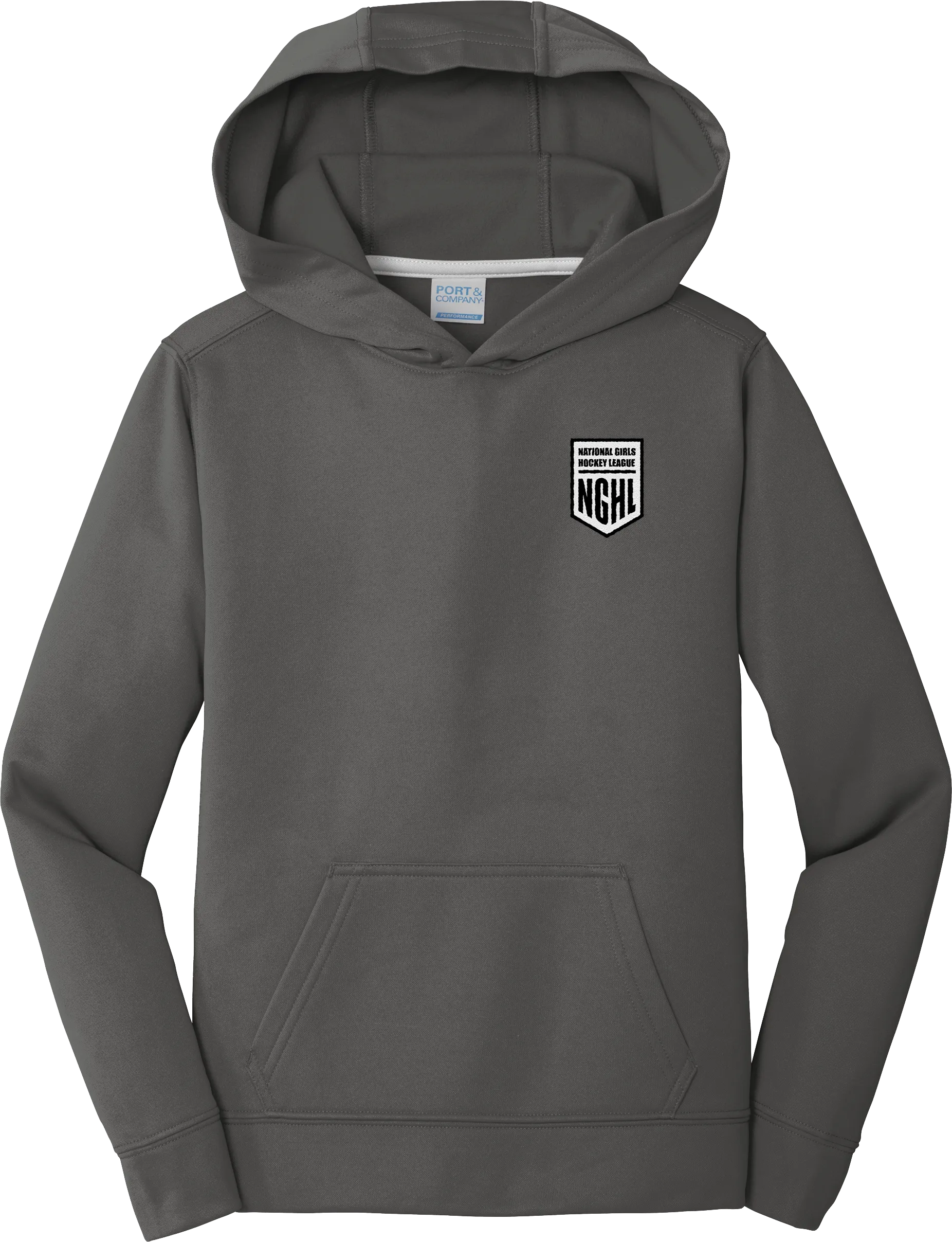 NGHL Youth Performance Fleece Pullover Hooded Sweatshirt