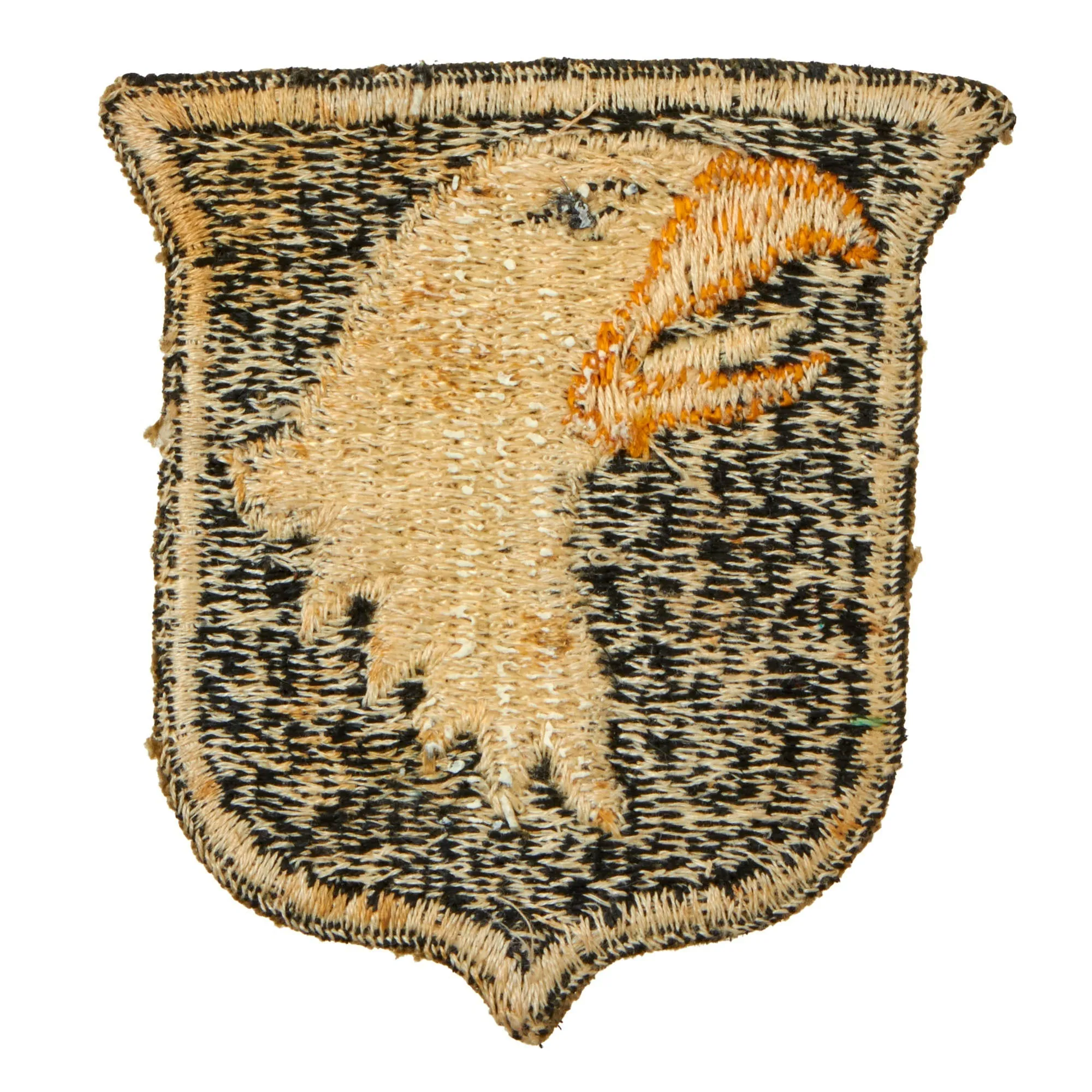 Original U.S. WWII Band of Brothers William J. “Wild Bill” Guarnere’s Personal Rare 101st Airborne Division White Tongue Patch With Signed Baseball by Guarnere and Edward James "Babe" Heffron - With Notarized Letter of Provenance