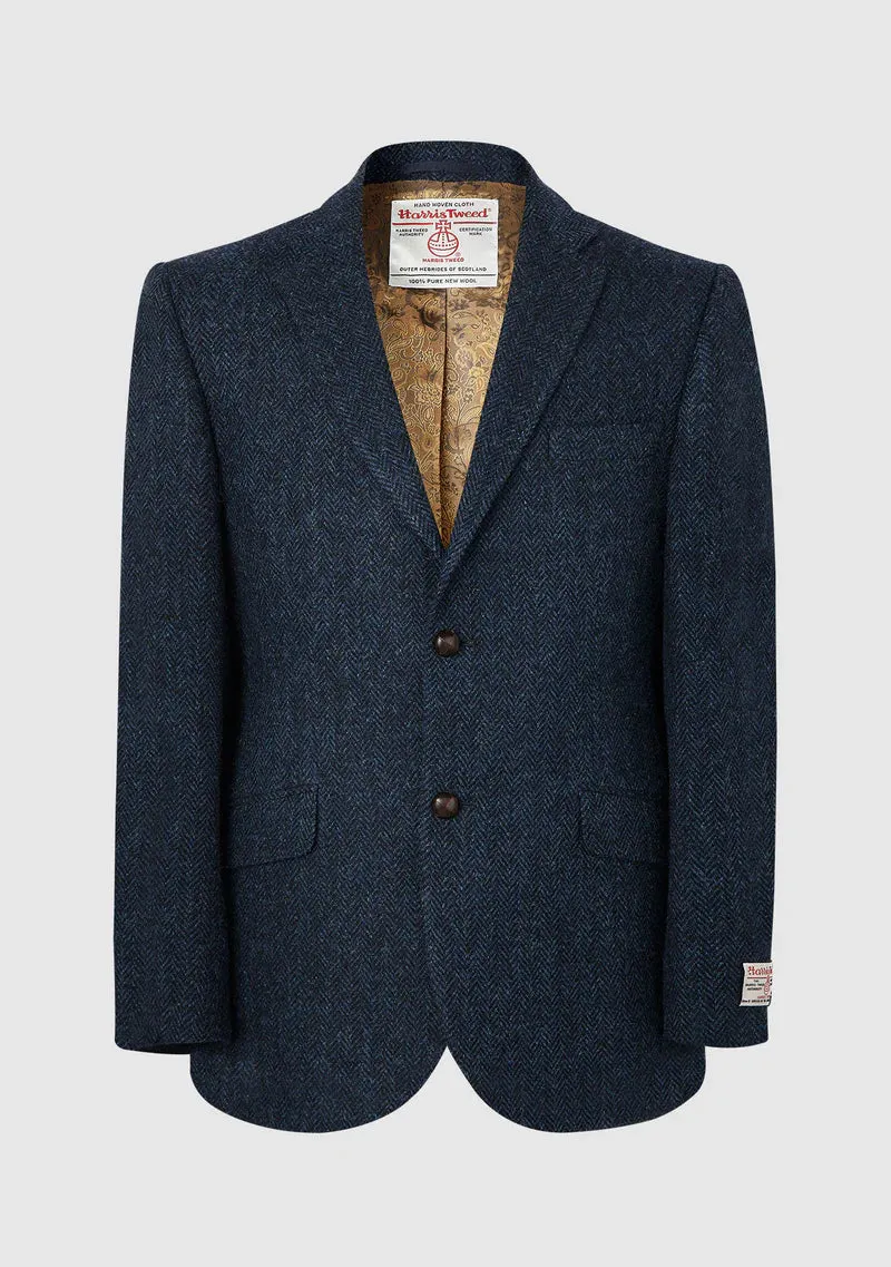 Patrick Harris Tweed Navy