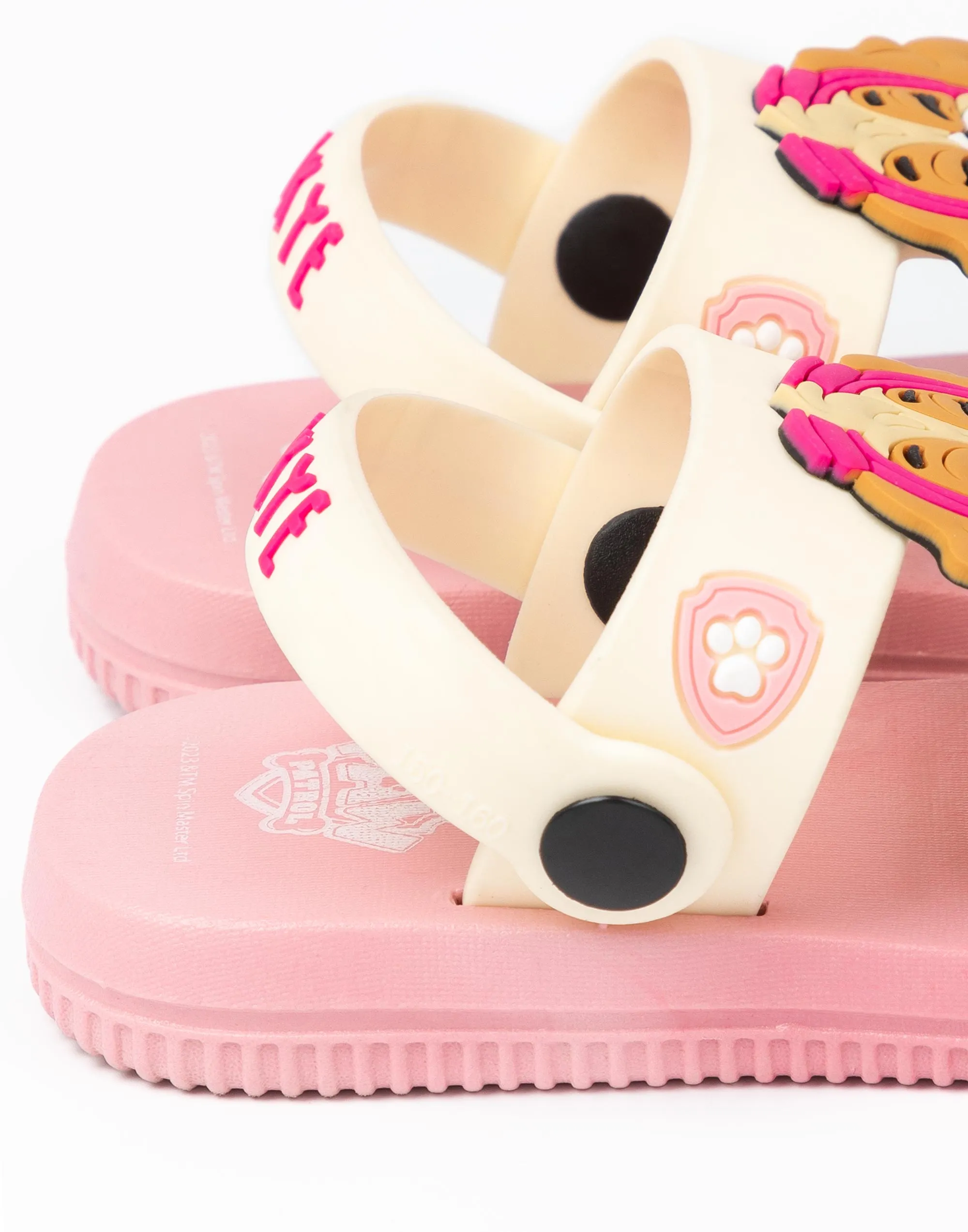 PAW Patrol Girls Pink Skye Summer Slider Sandals