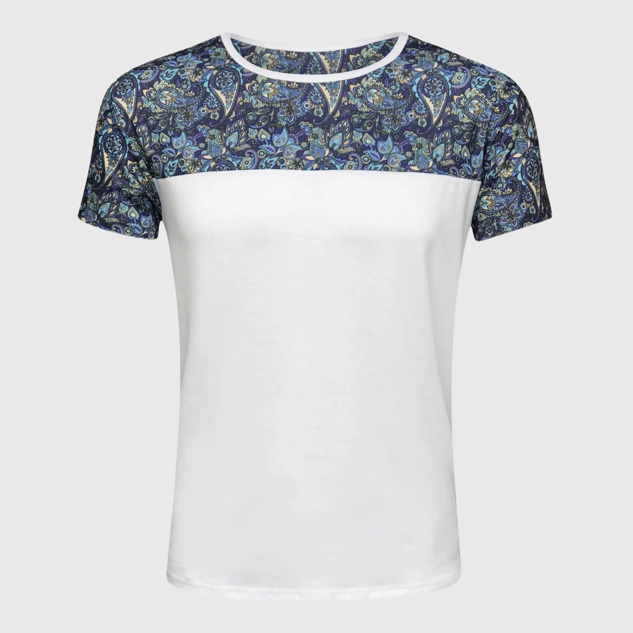 Printed Women Short Sleeve Floral Top