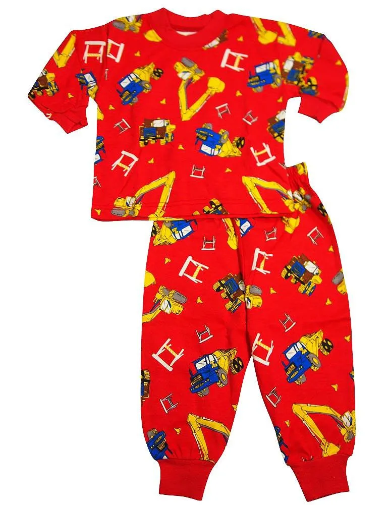 Sara's Prints Boys Girls Unisex Kids Long Sleeve 2 Piece Pajama Set, 32831