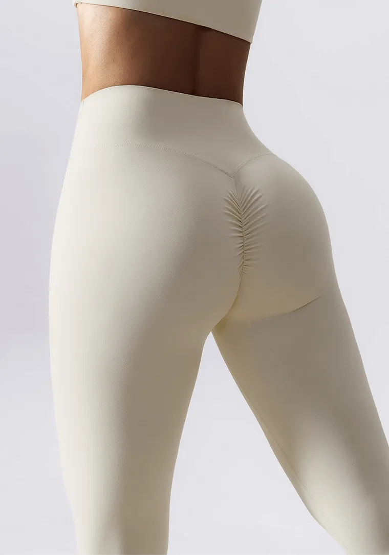 Sports Elastic Women's Leggings with PushUp Effect and High Waist - SF1309