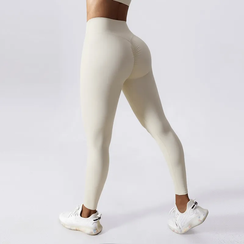 Sports Elastic Women's Leggings with PushUp Effect and High Waist - SF1309