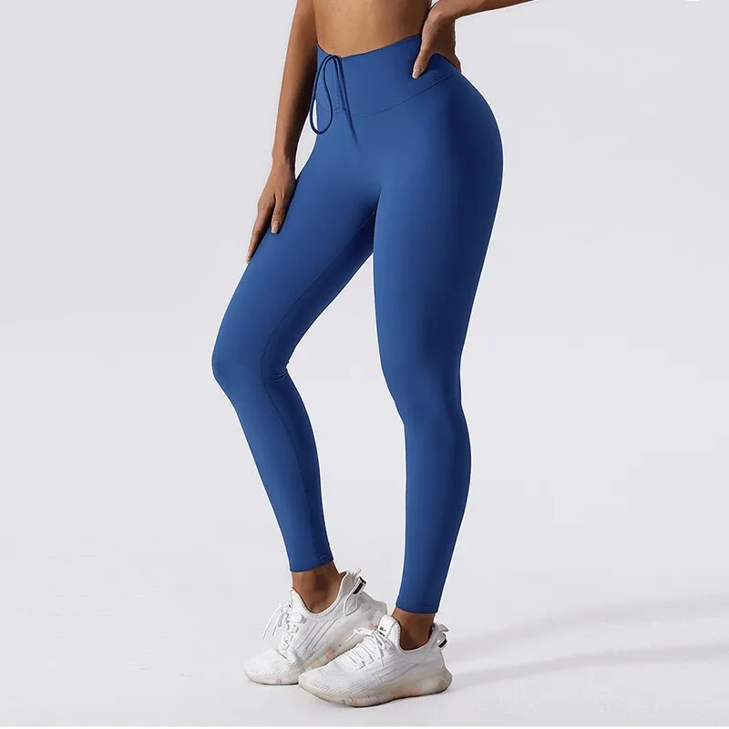 Sports Elastic Women's Leggings with PushUp Effect and High Waist - SF1309