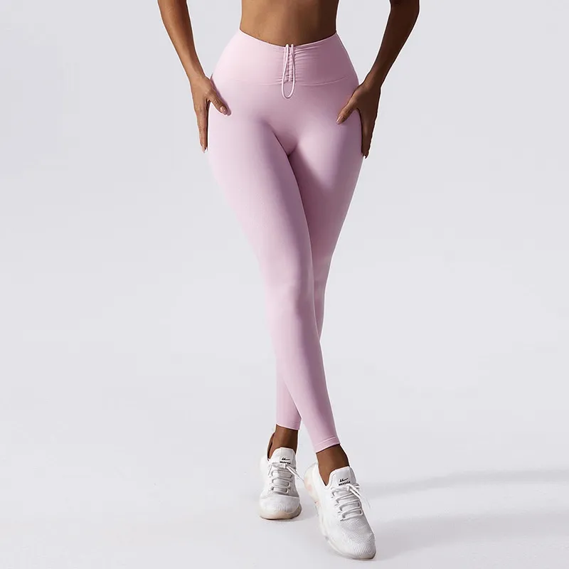 Sports Elastic Women's Leggings with PushUp Effect and High Waist - SF1309